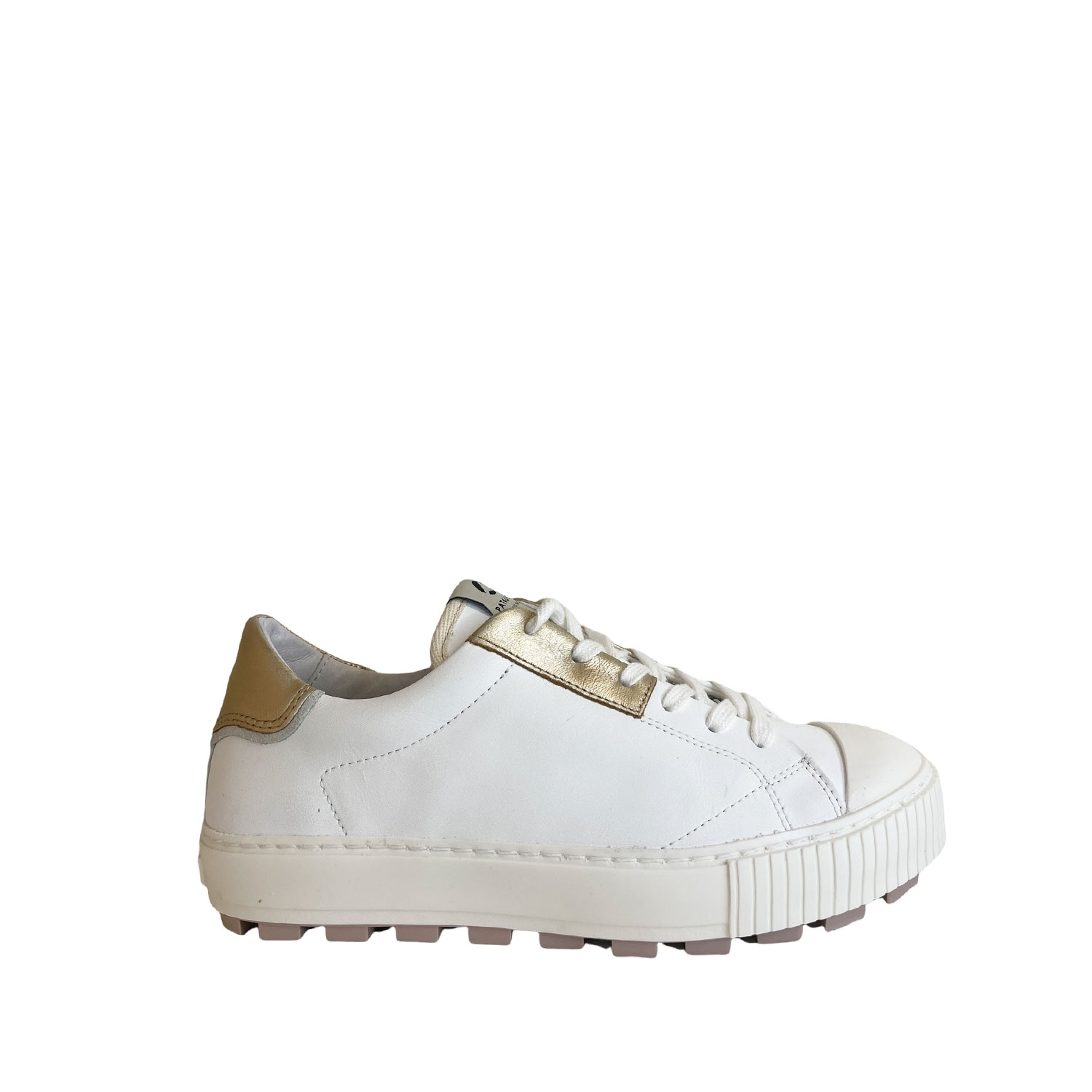 pataugas cuir blanc femme