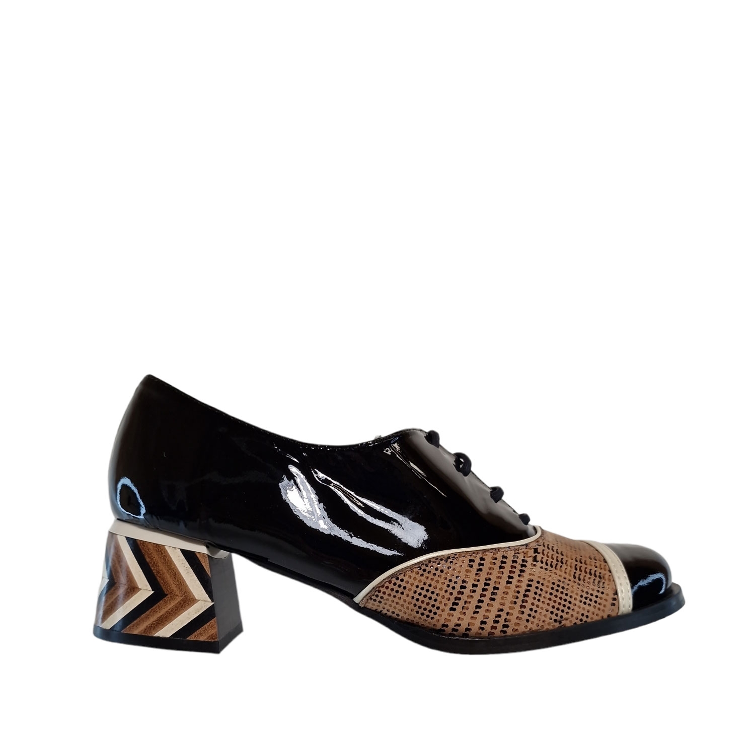Rannou Nemonic escarpins 2232 noir vernis femme