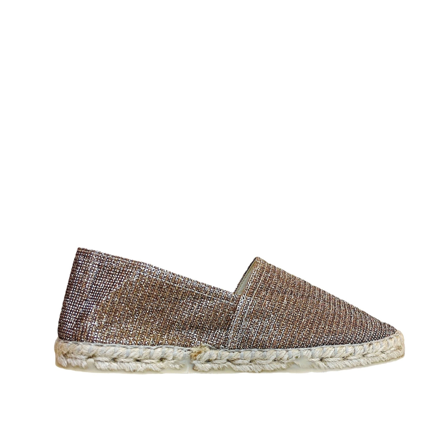 Rannou La maison de lespadrille espadrilles sita metal bronze femme