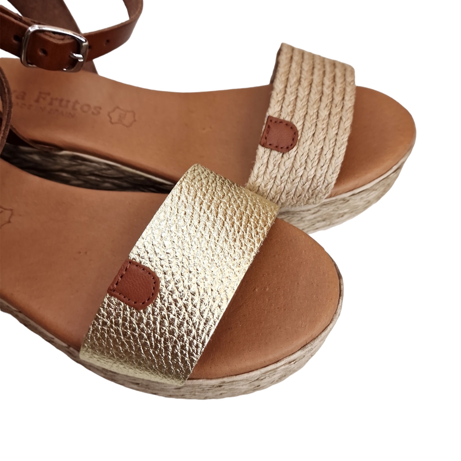 Rannou| Eva frutos sandales 752 dore femme